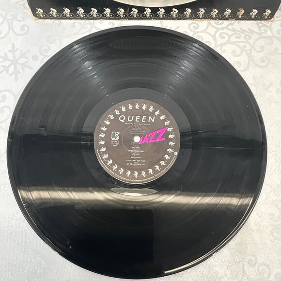 Queen Jazz Vinyl Record LP Gatefold 1978 Original Elektra Pressing With Bicycle - Picture 5 of 9